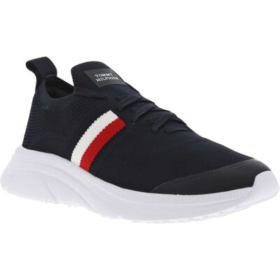 - Baskets Basses Tommy Hilfiger Bleu Marine - Bleu Marine 42 - Publicité - Baskets Basses Tommy Hilfiger Bleu Marine - Bleu Marine 42 - Publicité