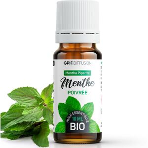 Huiles Essentielles Menthe poivree BIO 10 ml Chémotype de la