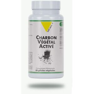 Vitall+ CHARBON VÉGÉTAL ACTIVÉ 400mg 60 gélules végétales Vital+
