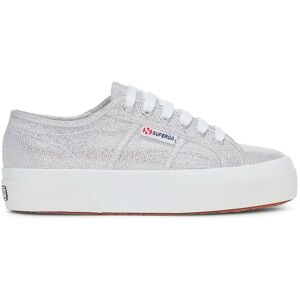 Superga 2740 Platform Lame - Baskets Gris-031 38 - Publicité Superga 2740 Platform Lame - Baskets Gris-031 38 - Publicité
