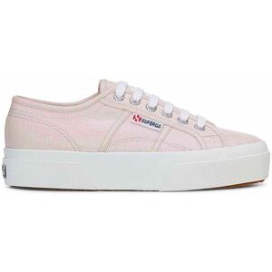 Superga 2740 Platform Lame - Baskets Beige-A1F 35 - Publicité Superga 2740 Platform Lame - Baskets Beige-A1F 35 - Publicité