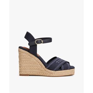 Tommy Hilfiger FW0FW08668 - Espadrilles compensées DW6-Azul 39 - Publicité Tommy Hilfiger FW0FW08668 - Espadrilles compensées DW6-Azul 39 - Publicité