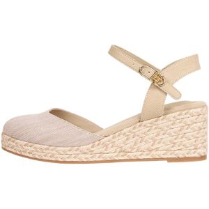 Tommy Hilfiger FW0FW08477 - Espadrilles compensées ACC-Beige 39 - Publicité Tommy Hilfiger FW0FW08477 - Espadrilles compensées ACC-Beige 39 - Publicité