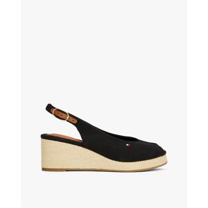 Tommy Hilfiger FW0FW08595 - Espadrilles compensées BDS-Negro 39 - Publicité Tommy Hilfiger FW0FW08595 - Espadrilles compensées BDS-Negro 39 - Publicité