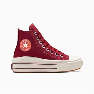 Converse Chuck Taylor All Star Move Platform Retro Sport - Baskets 642-PARK RED/EGRET/VERMILLION RED 37,5 - Publicité Converse Chuck Taylor All Star Move Platform Retro Sport - Baskets 642-PARK RED/EGRET/VERMILLION RED 37,5 - Publicité
