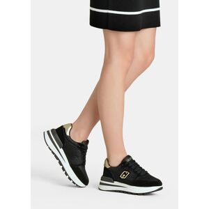 LIUJO Sneakers En Daim Et Mesh, Noir, 41 - Publicité LIUJO Sneakers En Daim Et Mesh, Noir, 41 - Publicité