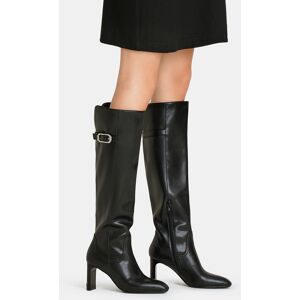 LIUJO Bottes Hautes En Cuir, Noir, 35 - Publicité LIUJO Bottes Hautes En Cuir, Noir, 35 - Publicité