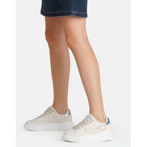 LIUJO Sneakers Avec Logo Décoratif, Blanc, 38 - Publicité LIUJO Sneakers Avec Logo Décoratif, Blanc, 38 - Publicité