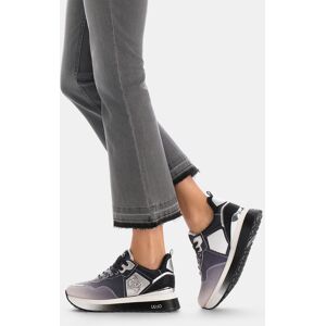 LIUJO Sneakers À Plateforme Avec Strass All-over, Blanc, 35 - Publicité LIUJO Sneakers À Plateforme Avec Strass All-over, Blanc, 35 - Publicité