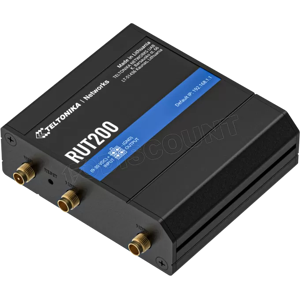 Modem Routeur Wifi 4G WiFi industriel Teltonika RUT200 (Noir)