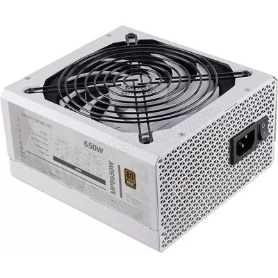 Alimentation ATX Mars Gaming MPB Pro SI - 650W (Blanc) - Publicité Alimentation ATX Mars Gaming MPB Pro SI - 650W (Blanc) - Publicité