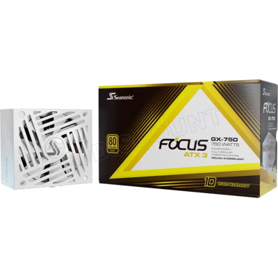 Alimentation ATX Seasonic Focus GX ATX 3.1 (2024) - 750W (Blanc) - Publicité Alimentation ATX Seasonic Focus GX ATX 3.1 (2024) - 750W (Blanc) - Publicité
