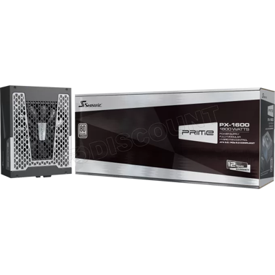 Alimentation ATX Seasonic Prime PX ATX 3.1 - 1600W (Noir) - Publicité Alimentation ATX Seasonic Prime PX ATX 3.1 - 1600W (Noir) - Publicité