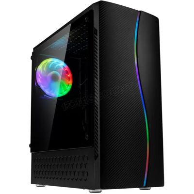 Boitier Moyen Tour ATX Kolink Inspire K5 A RGB avec panneaux vitrés (Noir) - Publicité Boitier Moyen Tour ATX Kolink Inspire K5 A RGB avec panneaux vitrés (Noir) - Publicité