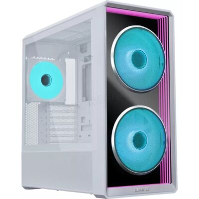 Boitier Moyen Tour E-ATX Lian-Li Lancool 217 Infinity avec panneau vitré (Blanc) - Publicité Boitier Moyen Tour E-ATX Lian-Li Lancool 217 Infinity avec panneau vitré (Blanc) - Publicité