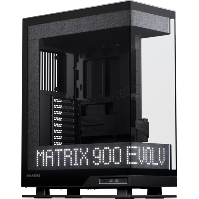 Boitier Moyen Tour E-ATX Phanteks Evolv X2 Matrix RGB avec panneau vitré (Noir) - Publicité Boitier Moyen Tour E-ATX Phanteks Evolv X2 Matrix RGB avec panneau vitré (Noir) - Publicité