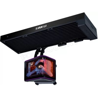 Lian-Li Kit Watercooling Pompe + Radiateur Lian Li HydroShift II OLED - 360mm (Noir) (Sans ventilateur) - Publicité Lian-Li Kit Watercooling Pompe + Radiateur Lian Li HydroShift II OLED - 360mm (Noir) (Sans ventilateur) - Publicité