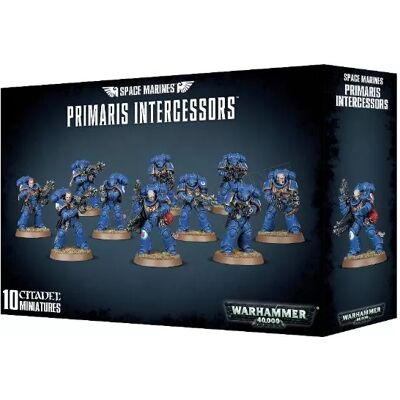 Games Workshop Warhammer 40k - Space Marine Primaris Intercessors - Publicité Games Workshop Warhammer 40k - Space Marine Primaris Intercessors - Publicité