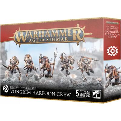 Games Workshop Warhammer AoS - Kharadron Overlords Harponneurs Vongrim - Publicité Games Workshop Warhammer AoS - Kharadron Overlords Harponneurs Vongrim - Publicité