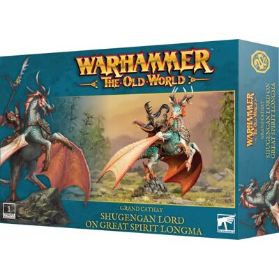 Games Workshop Warhammer ToW - Grand Cathay Seigneur Shugengan sur le Grand Esprit Longma - Publicité Games Workshop Warhammer ToW - Grand Cathay Seigneur Shugengan sur le Grand Esprit Longma - Publicité