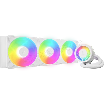 Kit Watercooling AIO Arctic Liquid Freezer III Pro RGB - 420mm (Blanc) - Publicité Kit Watercooling AIO Arctic Liquid Freezer III Pro RGB - 420mm (Blanc) - Publicité