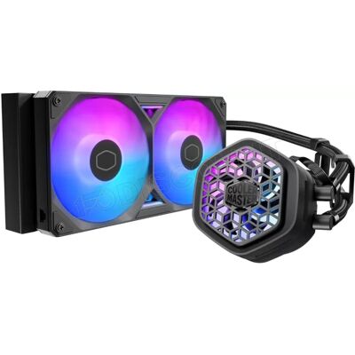 Kit Watercooling AIO Cooler Master MasterLiquid Atmos II VRM RGB - 240mm (Noir) - Publicité Kit Watercooling AIO Cooler Master MasterLiquid Atmos II VRM RGB - 240mm (Noir) - Publicité