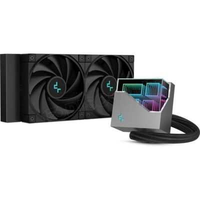 Kit Watercooling AIO DeepCool LT520 RGB - 240mm (Noir) - Publicité Kit Watercooling AIO DeepCool LT520 RGB - 240mm (Noir) - Publicité