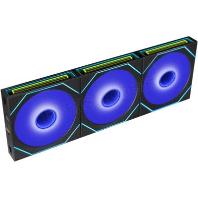 Lian-Li Lot de 3 Ventilateurs de boitier Lian Li Uni Fan SL-Infinity Flex RGB - 12cm avec contrôleur (Noir) - Publicité Lian-Li Lot de 3 Ventilateurs de boitier Lian Li Uni Fan SL-Infinity Flex RGB - 12cm avec contrôleur (Noir) - Publicité