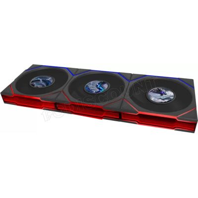 Lian-Li Lot de 3 Ventilateurs de boitier Lian Li Uni Fan TL LCD Flex Reverse RGB - 12cm (Noir) - Publicité Lian-Li Lot de 3 Ventilateurs de boitier Lian Li Uni Fan TL LCD Flex Reverse RGB - 12cm (Noir) - Publicité