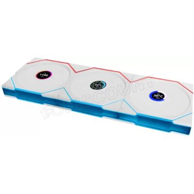 Lian-Li Lot de 3 Ventilateurs de boitier Lian Li Uni Fan TL Wireless LCD Reverse RGB - 12cm (Blanc) - Publicité Lian-Li Lot de 3 Ventilateurs de boitier Lian Li Uni Fan TL Wireless LCD Reverse RGB - 12cm (Blanc) - Publicité