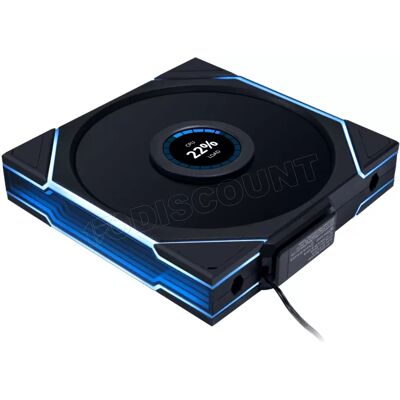 Lian-Li Ventilateur de boitier Lian Li Uni Fan TL Wireless LCD RGB - 14cm (Noir) - Publicité Lian-Li Ventilateur de boitier Lian Li Uni Fan TL Wireless LCD RGB - 14cm (Noir) - Publicité
