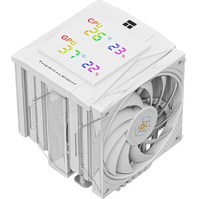 Ventilateur pour processeur Thermalright Royal Knight 120 Digital RGB (Blanc) - Publicité Ventilateur pour processeur Thermalright Royal Knight 120 Digital RGB (Blanc) - Publicité