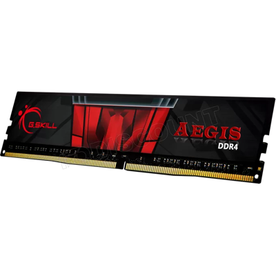 Barrette mémoire 8Go DIMM DDR4 G.Skill Aegis 3000Mhz (Noir et Rouge) - Publicité Barrette mémoire 8Go DIMM DDR4 G.Skill Aegis 3000Mhz (Noir et Rouge) - Publicité