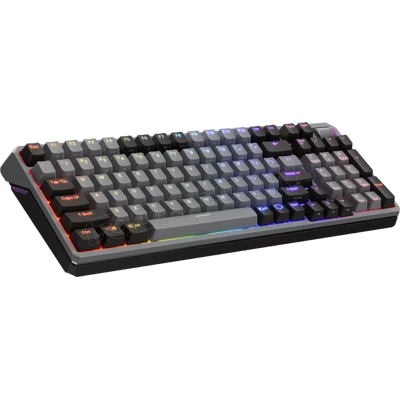 Clavier sans fil Bluetooth mécanique (Kailh Box V2 Red) Cooler Master MK770 RGB (Gris) - Publicité Clavier sans fil Bluetooth mécanique (Kailh Box V2 Red) Cooler Master MK770 RGB (Gris) - Publicité