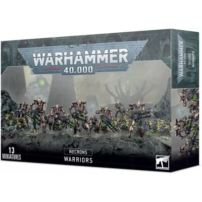 Games Workshop Warhammer 40k - Necron Warriors - Publicité Games Workshop Warhammer 40k - Necron Warriors - Publicité