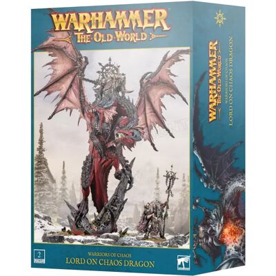 Games Workshop Warhammer ToW - Warriors of Chaos Seigneur du Chaos sur Dragon - Publicité Games Workshop Warhammer ToW - Warriors of Chaos Seigneur du Chaos sur Dragon - Publicité