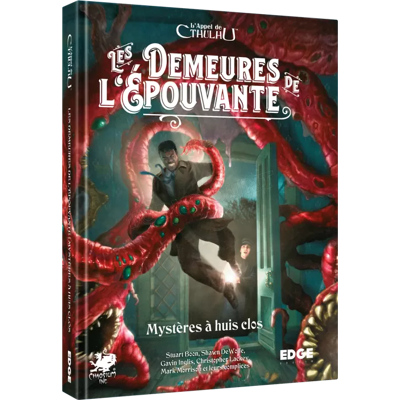 Edge Entertainment L'Appel de Cthulhu - Demeures de l’Épouvante - Jeu de rôle - Publicité Edge Entertainment L'Appel de Cthulhu - Demeures de l’Épouvante - Jeu de rôle - Publicité