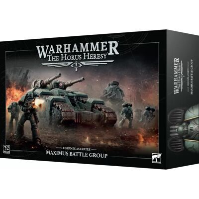 Games Workshop Warhammer 30k - Legiones Astartes : Maximus Battle Group - Publicité Games Workshop Warhammer 30k - Legiones Astartes : Maximus Battle Group - Publicité
