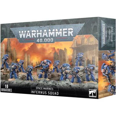 Games Workshop Warhammer 40k - Space Marines Escouade Infernus - Publicité Games Workshop Warhammer 40k - Space Marines Escouade Infernus - Publicité