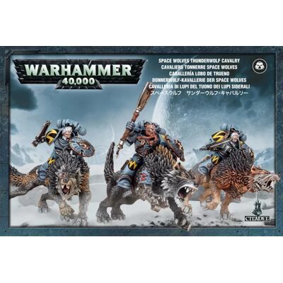 Games Workshop Space Wolves Thunder Cavalry - Miniatures - Publicité Games Workshop Space Wolves Thunder Cavalry - Miniatures - Publicité
