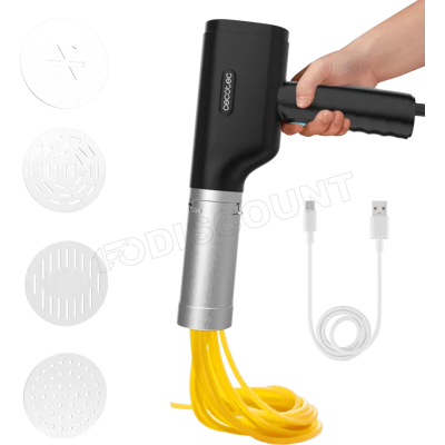 Machine à pâtes et churros Cecotec Fun EasyPasta (Noir) - Publicité Machine à pâtes et churros Cecotec Fun EasyPasta (Noir) - Publicité