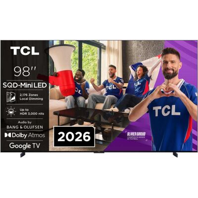 Télé led 85'' TCL 98C79L - Publicité Télé led 85'' TCL 98C79L - Publicité