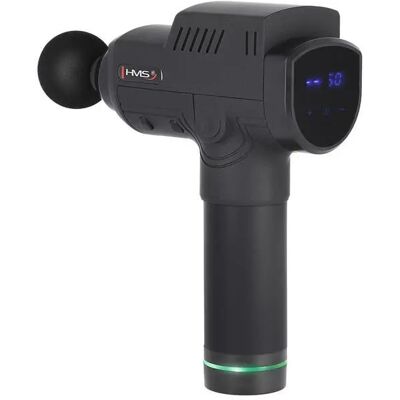 HMS PDM4482G Pistolet de massage noir - Publicité HMS PDM4482G Pistolet de massage noir - Publicité