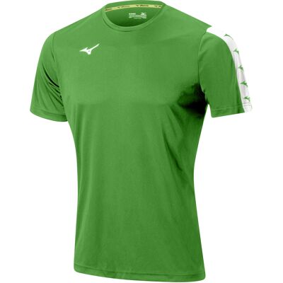 Mizuno Nara Tee Vert 2XL Homme - T-shirt - Publicité Mizuno Nara Tee Vert 2XL Homme - T-shirt - Publicité
