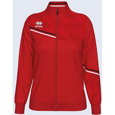 Veste de survêtement femme Errea Estella Rouge M - Publicité Veste de survêtement femme Errea Estella Rouge M - Publicité