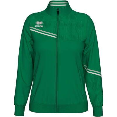 Veste de survêtement femme Errea Estella Vert S - Publicité Veste de survêtement femme Errea Estella Vert S - Publicité