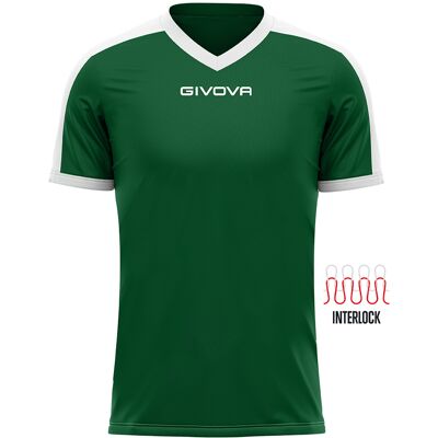 Givova Revolution Interlock MAC041303 Football - Toute l'année Homme Vert - Publicité Givova Revolution Interlock MAC041303 Football - Toute l'année Homme Vert - Publicité