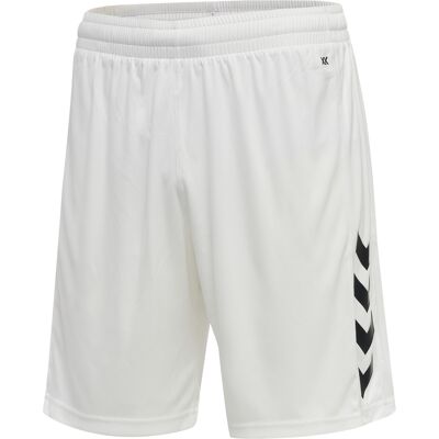 Short polyester Hummel Core XK Blanc M - Publicité Short polyester Hummel Core XK Blanc M - Publicité