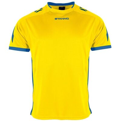 Maillot enfant Stanno Drive Match Jaune 8 ans - Publicité Maillot enfant Stanno Drive Match Jaune 8 ans - Publicité