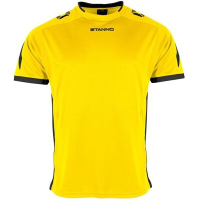 Maillot enfant Stanno Drive Match Jaune 8 ans - Publicité Maillot enfant Stanno Drive Match Jaune 8 ans - Publicité
